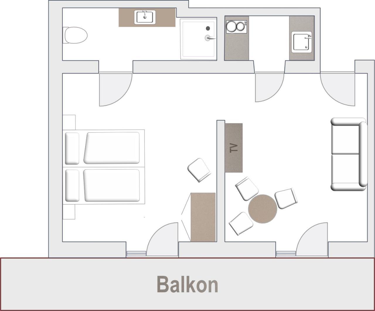 Garni Hotel Walburg Tirol Pokoj fotografie